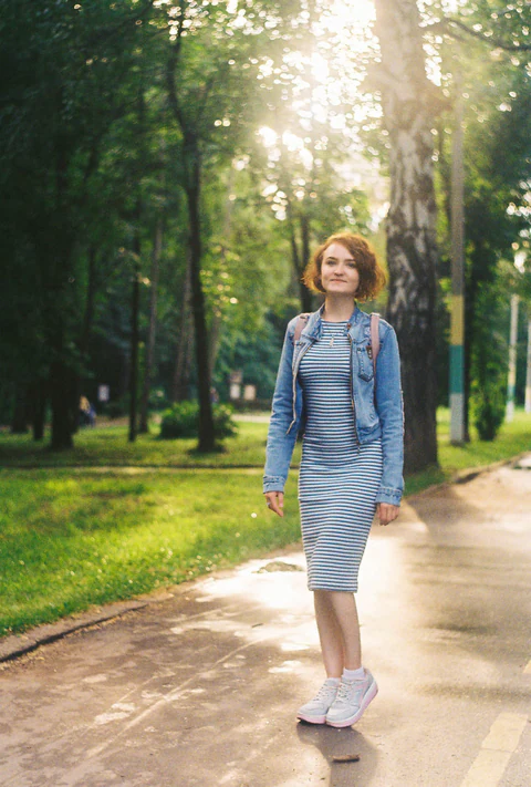 Kodak Portra, Izhevsk, Shooting at the Zenith. Nikita Demidov